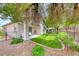 Backyard featuring a patio and a grassy area at 2561 Cosmic Dust St, Henderson, NV 89044