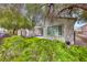 Secluded backyard featuring a covered patio, landscaped yard, and desert landscaping at 2561 Cosmic Dust St, Henderson, NV 89044