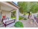 Backyard featuring a patio and a grassy area at 2561 Cosmic Dust St, Henderson, NV 89044