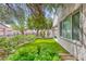 Backyard featuring a patio and a grassy area at 2561 Cosmic Dust St, Henderson, NV 89044