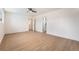 Bright bedroom with modern flooring and neutral paint at 2958 Al De La St, Las Vegas, NV 89146