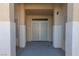 Front entryway featuring a modern security screen door at 3439 Cottage Canyon St, Laughlin, NV 89029