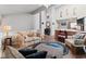 Inviting living room with high ceilings, comfortable seating, and stylish decor throughout the space at 3843 Desert Marina Dr # 232, Laughlin, NV 89029
