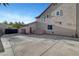 The spacious driveway leads to a home with easy access to the garage and backyard at 4108 Freel Peak Ct, Las Vegas, NV 89129