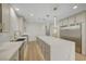 Modern kitchen with sleek countertops, stainless steel appliances, and a large island at 4108 Freel Peak Ct, Las Vegas, NV 89129