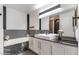 Modern bathroom features stylish vanity, updated lighting, and contemporary finishes for a spa-like experience at 4316 W Lake Mead Blvd # 202, Las Vegas, NV 89108