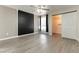 Bright bedroom with wood floors, neutral decor, and large closet creates a peaceful retreat at 4316 W Lake Mead Blvd # 202, Las Vegas, NV 89108