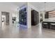Stunning glass-enclosed wine cellar with custom lighting and bottle storage at 535 Serenity Point Dr, Henderson, NV 89012