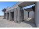 Exterior shot of a modern home, highlighting its architectural features and design at 563 Rock Peak Dr, Henderson, NV 89012