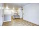 Spacious living area seamlessly connects to the kitchen with barstool seating at 5751 E Hacienda Ave # 243, Las Vegas, NV 89122