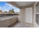 Open patio area with view of assigned covered parking at 6800 E Lake Mead Blvd # 1033, Las Vegas, NV 89156