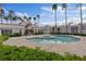 Community pool featuring clear water, lounge seating, and lush landscaping at 6800 E Lake Mead Blvd # 1033, Las Vegas, NV 89156