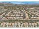 Expansive aerial view of a residential community near Downtown Summerlin and Red Rock Casino & Resort at 10808 Wallflower Ave, Las Vegas, NV 89135