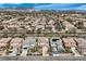 Aerial view of the neighborhood with labeled points of interest at 10808 Wallflower Ave, Las Vegas, NV 89135