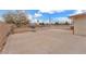 A very spacious backyard with fence at 2130 E Maule Ave, Las Vegas, NV 89119