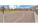 Outdoor basketball court with well-maintained surface and standard hoops, perfect for sports enthusiasts at 2130 E Maule Ave, Las Vegas, NV 89119