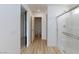 Modern bathroom featuring a glass-enclosed shower and updated fixtures at 10631 Sariah Skye Ave, Las Vegas, NV 89166