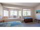 Bedroom showcasing the natural light provided from the window alcove at 1072 Pennyfeather Rd, Henderson, NV 89015