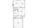 Detailed floor plan showcasing the layout of the home, including room dimensions and features at 1988 Villa De Sol St, Las Vegas, NV 89156