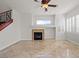 Spacious living room with fireplace, high ceilings and plenty of natural light at 1988 Villa De Sol St, Las Vegas, NV 89156