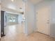 Home entryway with tile floors leading to the kitchen and living areas at 2324 Willow Wren Dr, North Las Vegas, NV 89084