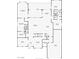 Detailed floor plan showcasing the layout of the home, including the bedrooms, bathrooms, kitchen, and living areas at 2913 Grande Arch St, Henderson, NV 89044