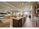 Open concept kitchen flows into the living room, perfect for entertaining guests at 2913 Grande Arch St, Henderson, NV 89044