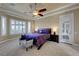 Comfortable bedroom with ample natural light, complemented by a plush bed and elegant decor at 2913 Grande Arch St, Henderson, NV 89044