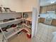 Walk-in pantry with ample shelving for storage, conveniently located near kitchen area at 3110 National Ave, Pahrump, NV 89048