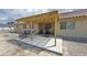 Covered patio with space for a table and grill offering an outdoor entertainment area at 3110 National Ave, Pahrump, NV 89048