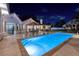 Beautiful pool area with outdoor seating, ideal for entertaining or unwinding after a long day at 3240 W Richmar Ave, Las Vegas, NV 89139