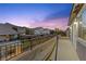 Spacious balcony with scenic neighborhood views, perfect for relaxation and enjoying the outdoors at 3268 Grayson Lake Ct, Las Vegas, NV 89129