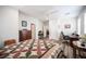 Spacious bedroom featuring neutral walls, ceiling fan, wood floors and a walk-in closet at 5815 Pristine Falls Ave, Las Vegas, NV 89131