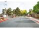 Secured entrance to this well-maintained community at 5815 Pristine Falls Ave, Las Vegas, NV 89131