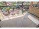 A bright and spacious balcony offers views of the neighborhood at 601 Cabrillo Cir # 754, Henderson, NV 89015