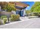 Striking home with a gated entrance and meticulously landscaped surroundings at 9 Greely Club Trl, Henderson, NV 89052