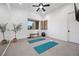 Bright home gym with yoga mats and plenty of natural light at 9 Greely Club Trl, Henderson, NV 89052