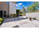 Landscaped area of zen garden with ornamental rock and simple stone design at 9 Greely Club Trl, Henderson, NV 89052