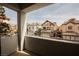 Community view from balcony showcases the neighborhood townhomes at 9173 Whitekirk Pl, Las Vegas, NV 89145