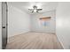 Spacious bedroom with a ceiling fan and natural light at 5751 Hacienda Ave # 135, Las Vegas, NV 89122