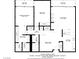 Detailed floor plan showcasing 1370 sq ft of living space with bedrooms, bathrooms, kitchen and balcony at 725 N Royal Crest Cir # 214, Las Vegas, NV 89169