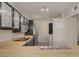 Functional kitchen boasts stainless steel appliances, stylish cabinets, and eat in counter space at 725 N Royal Crest Cir # 214, Las Vegas, NV 89169