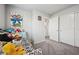 Bright and cheery bedroom with ample closet space at 9068 Lennon Ln, Las Vegas, NV 89113