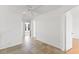 Hallway with a view to a bedroom and tile floors at 10021 Skipper Ct, Las Vegas, NV 89117