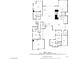 Detailed floor plan showcasing the layout of the home's first and second floors at 15 Rue Du Rivoli Pl, Henderson, NV 89011