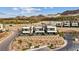 Aerial view of new modern homes under construction, showcasing contemporary design and prime location at 16 Heron Harbour Dr, Henderson, NV 89011