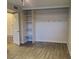 Spacious bedroom closet with built in shelving and room for storage at 3168 S Eastern Ave # 45, Las Vegas, NV 89169