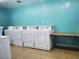 Onsite laundry room with multiple washers and dryers for resident convenience at 3168 S Eastern Ave # 45, Las Vegas, NV 89169