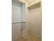 Walk-in closet with built-in shelving at 8920 Appellation Ave, Las Vegas, NV 89148