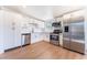 Bright kitchen boasts stainless steel appliances and plenty of cabinet space at 2878 El Cajon St, Las Vegas, NV 89169